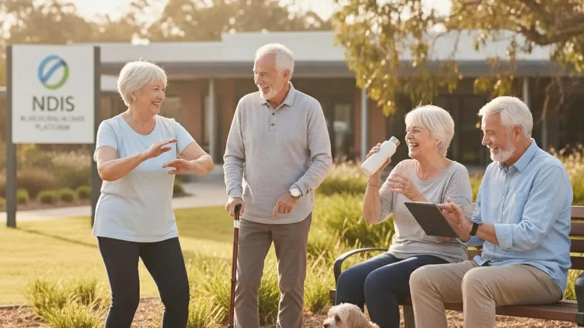Thriving in Your Golden Years: NDIS Support for Healthy Ageing